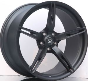 グロスブラック鍛造マグネシウムホイール