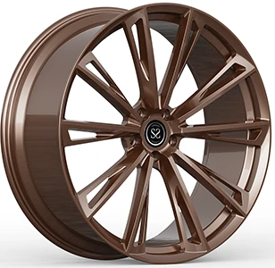 10JX22およびET21カスタム1- PC Forged Rims with Custom Bronze