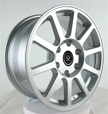 高耐久 22x10 シルバー カスタム 1 ピース鍛造ホイール