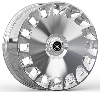 19x9.0 1 ピース フォード ホイール ポリッシュド ウィンドウとブラッシュ仕上げのフェイス レンジローバー スポーツ スーパーチャージャー用 5.0 2012