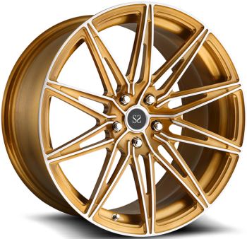 Lexus RC用のカスタマイズされたブロンズ20 1-PC鍛造リム