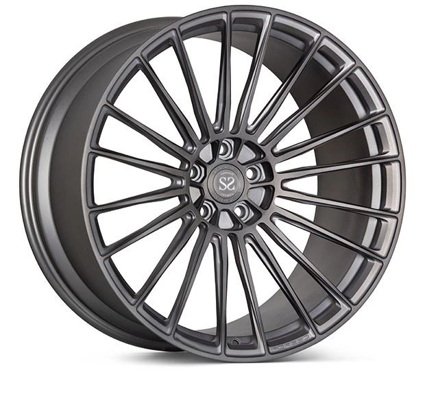 BMW M3 1 Piece Forged Wheel Monoblock Satin Grey Forged Alloy Wheel