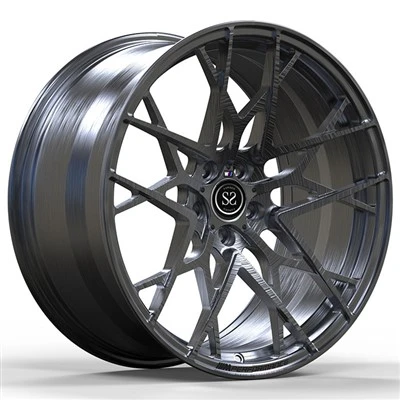 BMW M4 G82/G83 カスタム鍛造アルミニウム合金リム ブラック つや消し 9.5Jx19 ET20 および 10.5Jx20 ET20